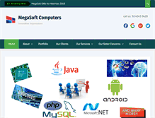 Tablet Screenshot of megasoftvlsi.com